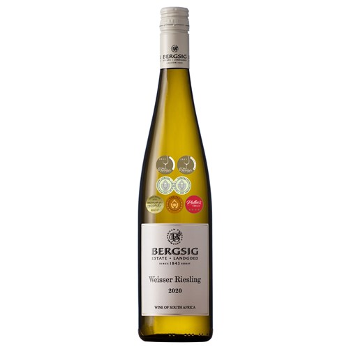 Bergsig Estate Riesling 75cl - South African White Wine - Award-Winning